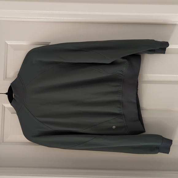 Lululemon Wunder Train Track Jacket *Twill Dark Forest - Size 8 - Picture 12 of 16